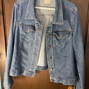 LOFT XL Blue Denim Jean Jacket